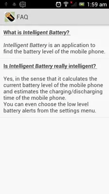 Intelligent Battery android App screenshot 0