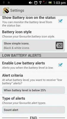 Intelligent Battery android App screenshot 3