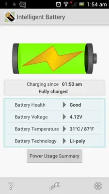 Intelligent Battery android App screenshot 4